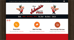 Desktop Screenshot of johnnieschicagostylepizza.com